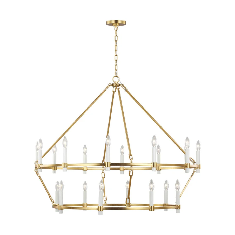 Chandeliers with Adjustable Height for Custom InstallationChandeliers with Adjustable Height for Custom InstallationMarston 2 Tier Large Chandelier