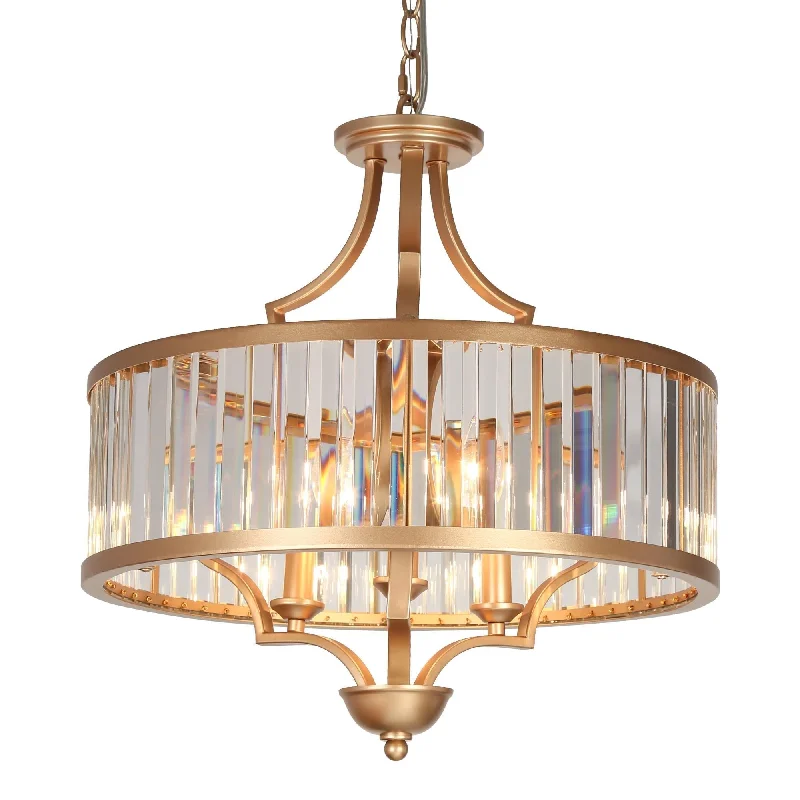 Chandeliers with Metal Frames in Silver FinishChandeliers with Metal Frames in Silver FinishSamdaleric 3-Light Small Gold Crystal Chandelier Chandeliers with Metal Frames in Silver FinishChandeliers with Metal Frames in Silver FinishSamdaleric 3-Light Small Gold Crystal Chandelier