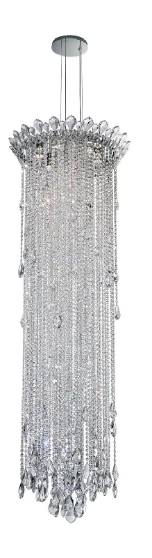 Chandeliers with Metal Frames in Silver FinishChandeliers with Metal Frames in Silver FinishTrilliane Strands Six Light Pendant Chandeliers with Metal Frames in Silver FinishChandeliers with Metal Frames in Silver FinishTrilliane Strands Six Light Pendant