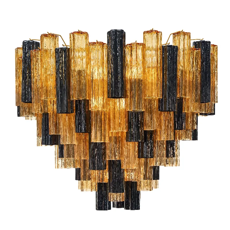 Chandeliers with Metal Frames in Gold FinishChandeliers with Metal Frames in Gold FinishTronchi Murano Glass Chandelier by Alberto Dona Chandeliers with Metal Frames in Gold FinishChandeliers with Metal Frames in Gold FinishTronchi Murano Glass Chandelier by Alberto Dona