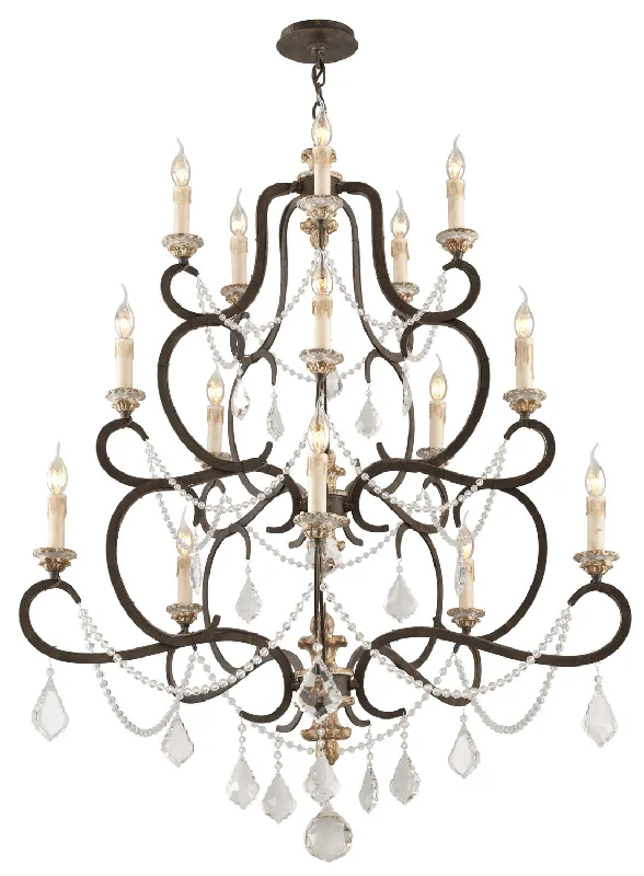 Oversized Chandeliers as a Statement Piece in Living RoomsOversized Chandeliers as a Statement Piece in Living RoomsTroy Bordeaux F3517 Chandelier Light - Parisian Bronze