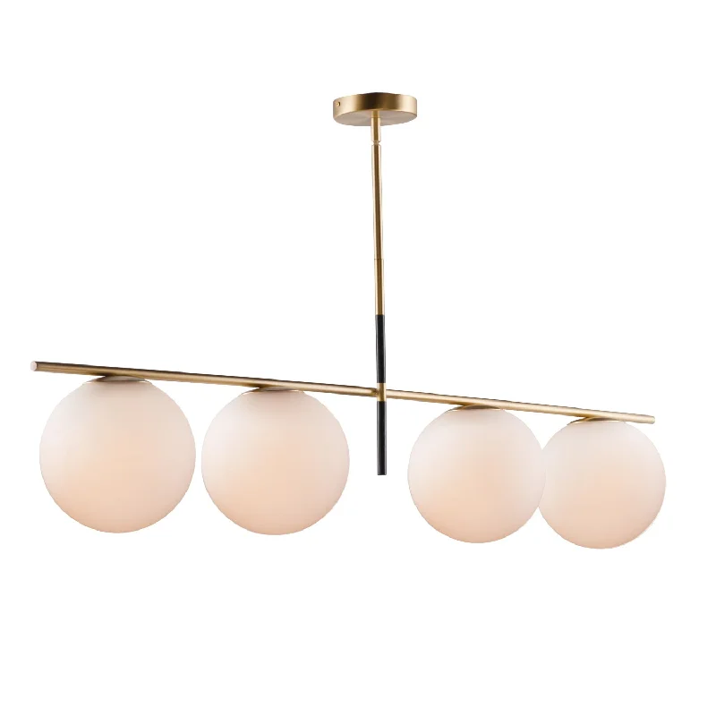 Chandeliers with Metal Frames in Gold FinishChandeliers with Metal Frames in Gold FinishVesper Linear Suspension Chandeliers with Metal Frames in Gold FinishChandeliers with Metal Frames in Gold FinishVesper Linear Suspension