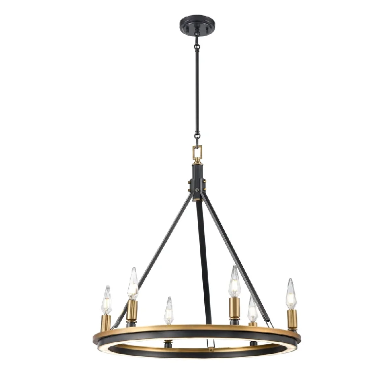 Chandeliers with Pendant Lights for a Stylish LookChandeliers with Pendant Lights for a Stylish LookAletheia Hybrid CCT 6 Light Chandelier Chandeliers with Pendant Lights for a Stylish LookChandeliers with Pendant Lights for a Stylish LookAletheia Hybrid CCT 6 Light Chandelier