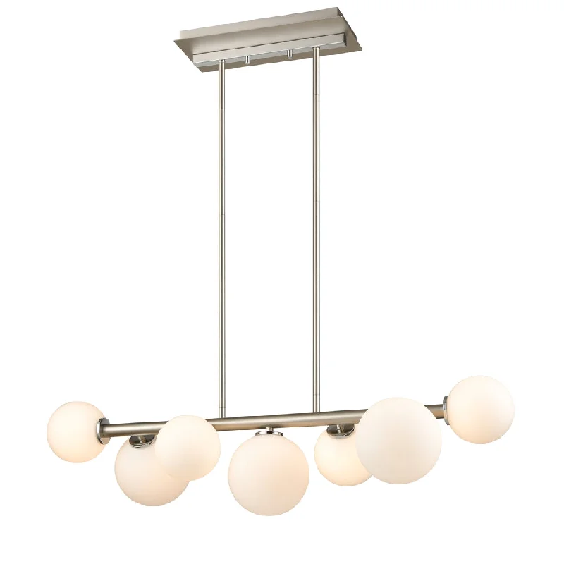 Mid - Century Modern Chandeliers for Vintage AppealMid - Century Modern Chandeliers for Vintage AppealAlouette 7 Light Linear Mid - Century Modern Chandeliers for Vintage AppealMid - Century Modern Chandeliers for Vintage AppealAlouette 7 Light Linear