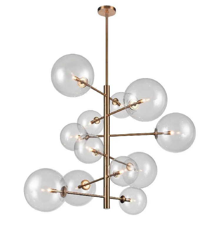 Chandeliers with Metal Frames in Copper FinishChandeliers with Metal Frames in Copper FinishDelilah 12 Light Chandelier Chandeliers with Metal Frames in Copper FinishChandeliers with Metal Frames in Copper FinishDelilah 12 Light Chandelier
