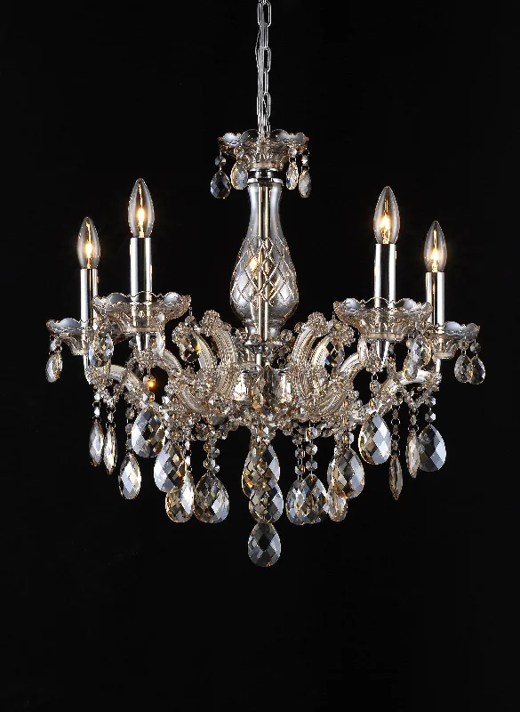 Chandeliers with Clear Crystal for a Sparkling EffectChandeliers with Clear Crystal for a Sparkling EffectBethel International Chandelier Light 2617-5-GT Chandelier Light - Chandeliers with Clear Crystal for a Sparkling EffectChandeliers with Clear Crystal for a Sparkling EffectBethel International Chandelier Light 2617-5-GT Chandelier Light -