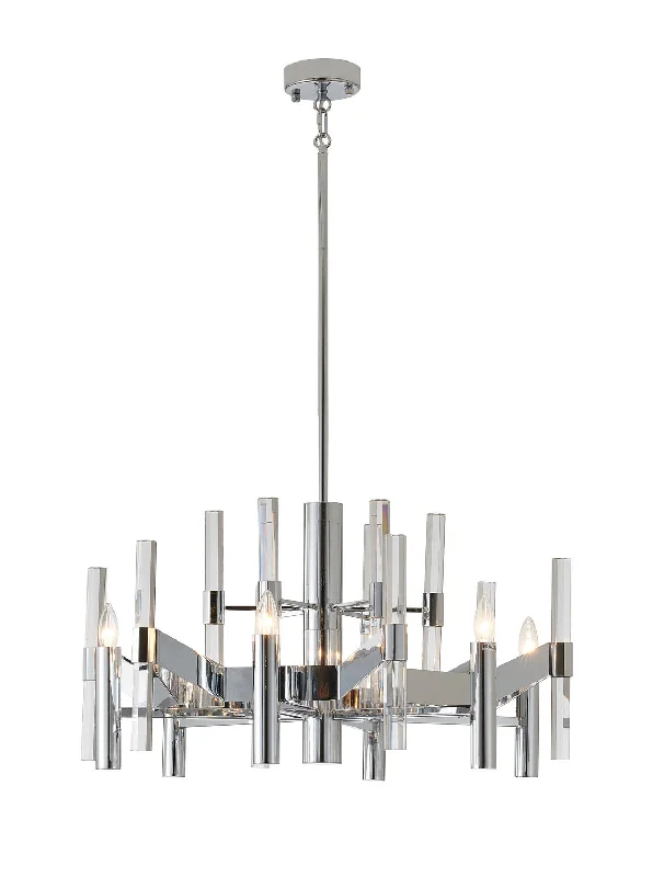 Mid - Century Modern Chandeliers for Vintage AppealMid - Century Modern Chandeliers for Vintage AppealBethel International MU01 Chandelier Light - Chrome Mid - Century Modern Chandeliers for Vintage AppealMid - Century Modern Chandeliers for Vintage AppealBethel International MU01 Chandelier Light - Chrome