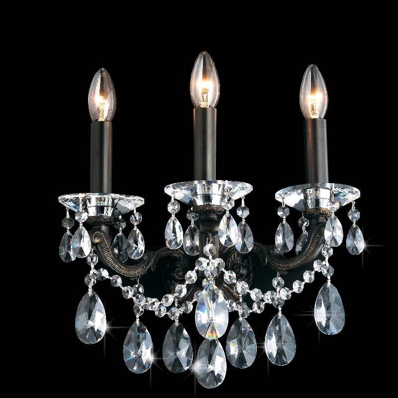 Chandeliers with Metal Frames in Gold FinishChandeliers with Metal Frames in Gold FinishBronze Wall Sconce 3 Lights Dark Bronze Finish with Magnificent crystal Prisms Chandeliers with Metal Frames in Gold FinishChandeliers with Metal Frames in Gold FinishBronze Wall Sconce 3 Lights Dark Bronze Finish with Magnificent crystal Prisms