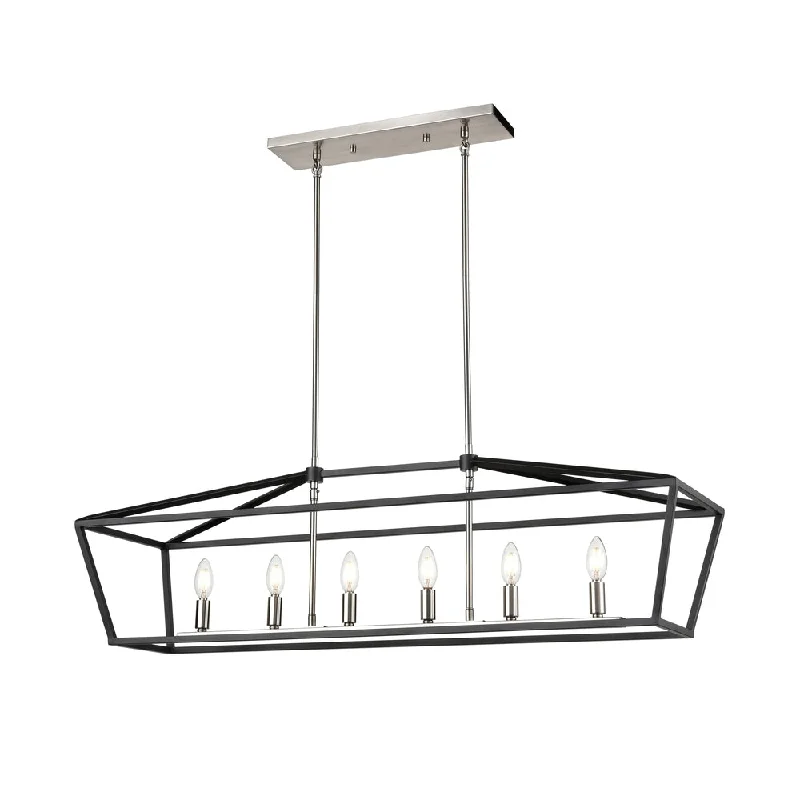 Chandeliers for High Ceilings to Fill Vertical SpaceChandeliers for High Ceilings to Fill Vertical SpaceCabot Trail 6 Light Linear