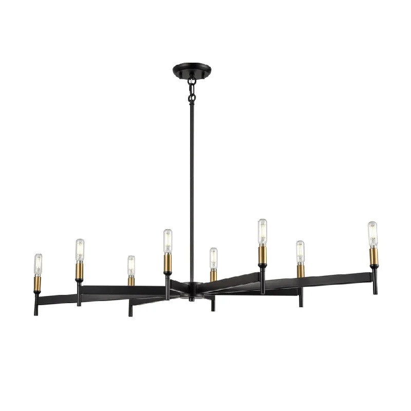 Chandeliers with Frosted Glass for a Softer Light DiffusionChandeliers with Frosted Glass for a Softer Light DiffusionCambrai 8 Light Linear Chandeliers with Frosted Glass for a Softer Light DiffusionChandeliers with Frosted Glass for a Softer Light DiffusionCambrai 8 Light Linear