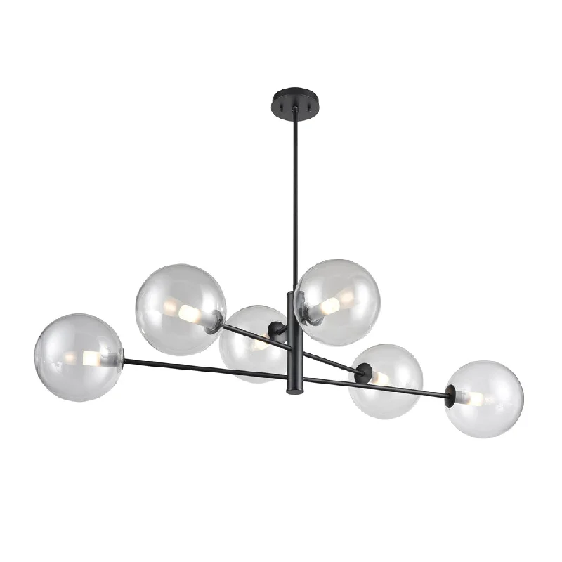 Chandeliers with Clear Crystal for a Sparkling EffectChandeliers with Clear Crystal for a Sparkling EffectCourcelette 6 Light Linear Chandeliers with Clear Crystal for a Sparkling EffectChandeliers with Clear Crystal for a Sparkling EffectCourcelette 6 Light Linear