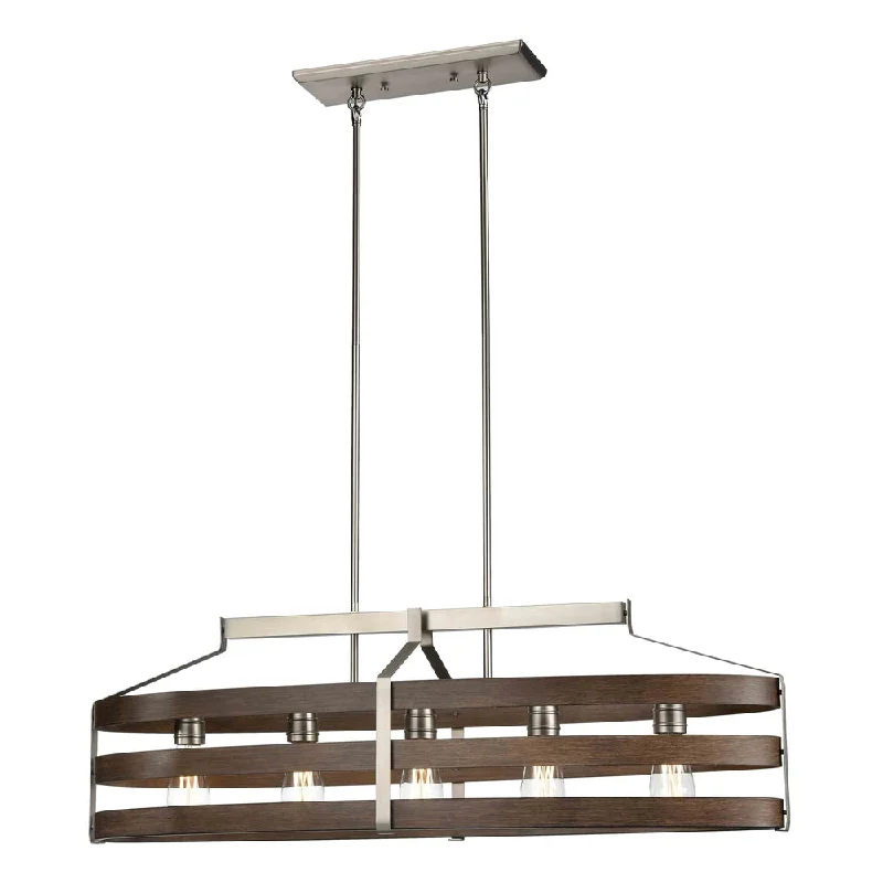 Art Deco Chandeliers for a Retro - Glam LookArt Deco Chandeliers for a Retro - Glam LookFort Garry 5 Light Linear