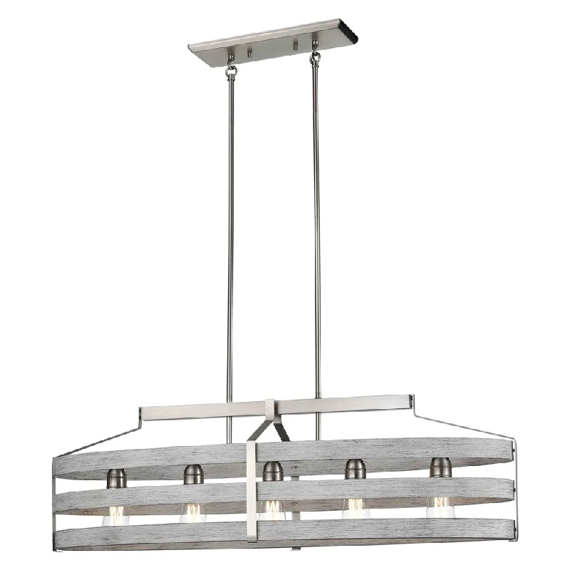 Victorian - Inspired Chandeliers with Ornate DetailsVictorian - Inspired Chandeliers with Ornate DetailsFort Garry 5 Light Linear