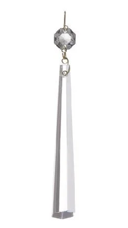 Chandeliers with Metal Frames in Silver FinishChandeliers with Metal Frames in Silver FinishHigh Quality, Full Cut Crystal Prism, your choice of 2-1/2", 3", or 4" (54054)