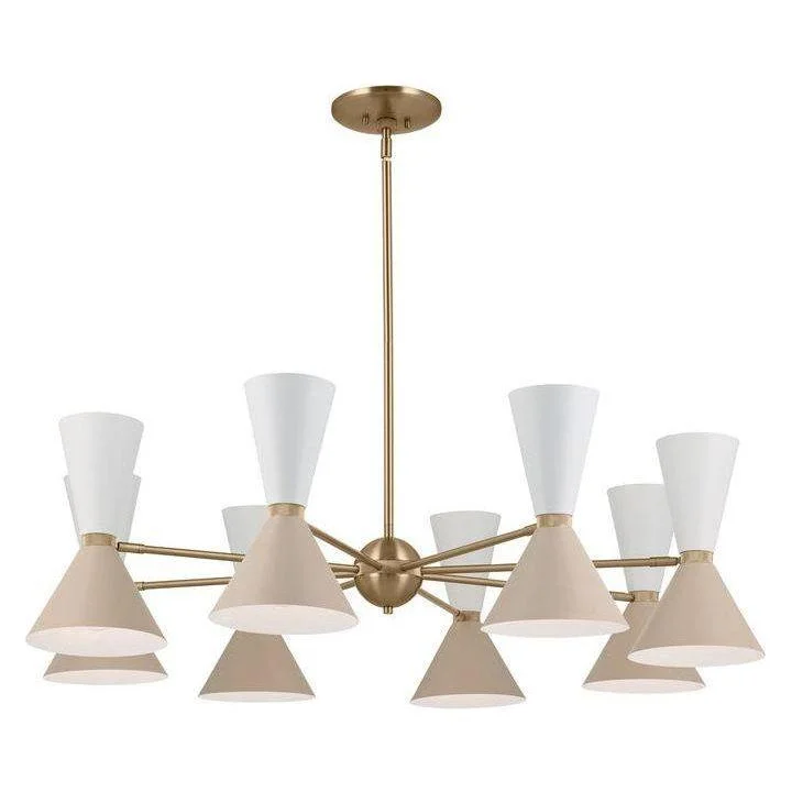 Chandeliers with Metal Frames in Gold FinishChandeliers with Metal Frames in Gold FinishPhix 48.75" 16-Light Chandelier Chandeliers with Metal Frames in Gold FinishChandeliers with Metal Frames in Gold FinishPhix 48.75" 16-Light Chandelier