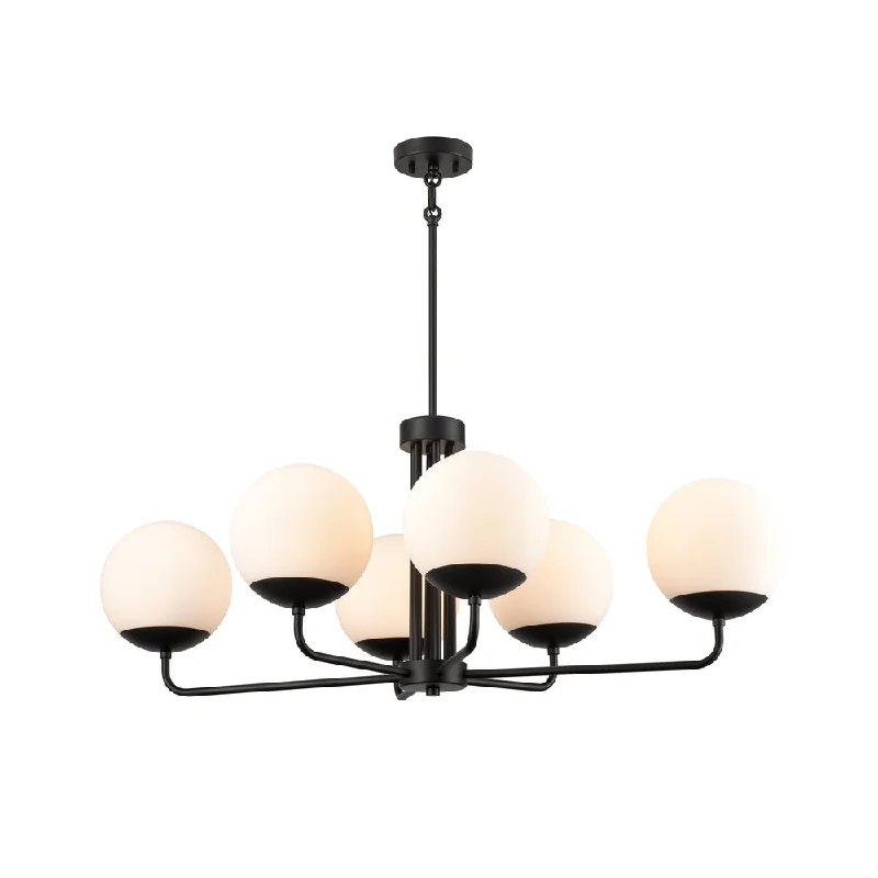Chandeliers with Adjustable Arms for Directional LightingChandeliers with Adjustable Arms for Directional LightingMackenzie Delta 6 Light Linear