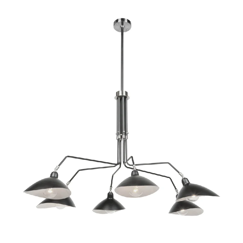 Art Deco Chandeliers for a Retro - Glam LookArt Deco Chandeliers for a Retro - Glam LookNero 6-Light Chandelier Art Deco Chandeliers for a Retro - Glam LookArt Deco Chandeliers for a Retro - Glam LookNero 6-Light Chandelier