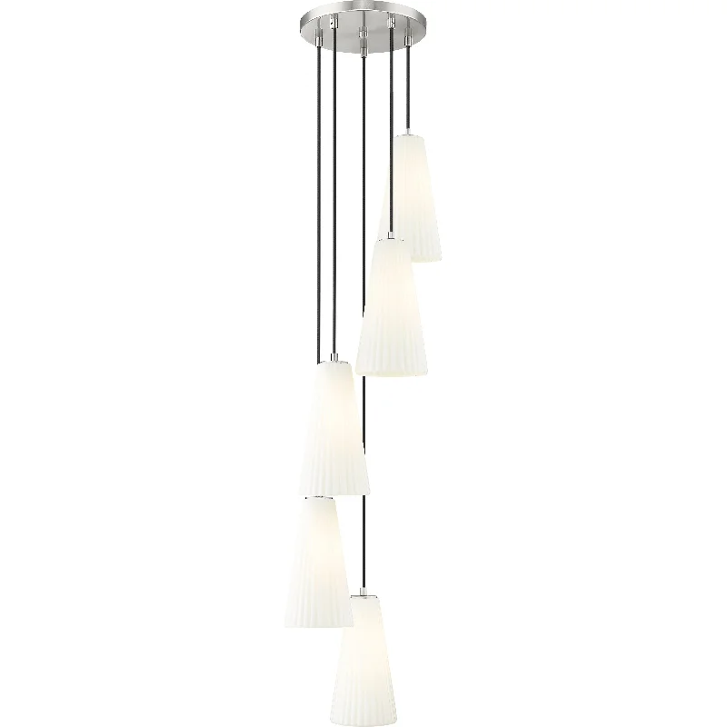 Chandeliers with Frosted Glass for a Softer Light DiffusionChandeliers with Frosted Glass for a Softer Light DiffusionFarrell 5-Light Chandelier Chandeliers with Frosted Glass for a Softer Light DiffusionChandeliers with Frosted Glass for a Softer Light DiffusionFarrell 5-Light Chandelier