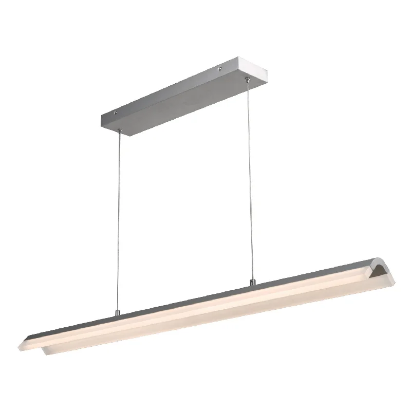 Mid - Century Modern Ceiling Lights with Simple, Sleek LinesMid - Century Modern Ceiling Lights with Simple, Sleek LinesAbra Eros 10001PN-TS Pendant Light - Titanium Silver