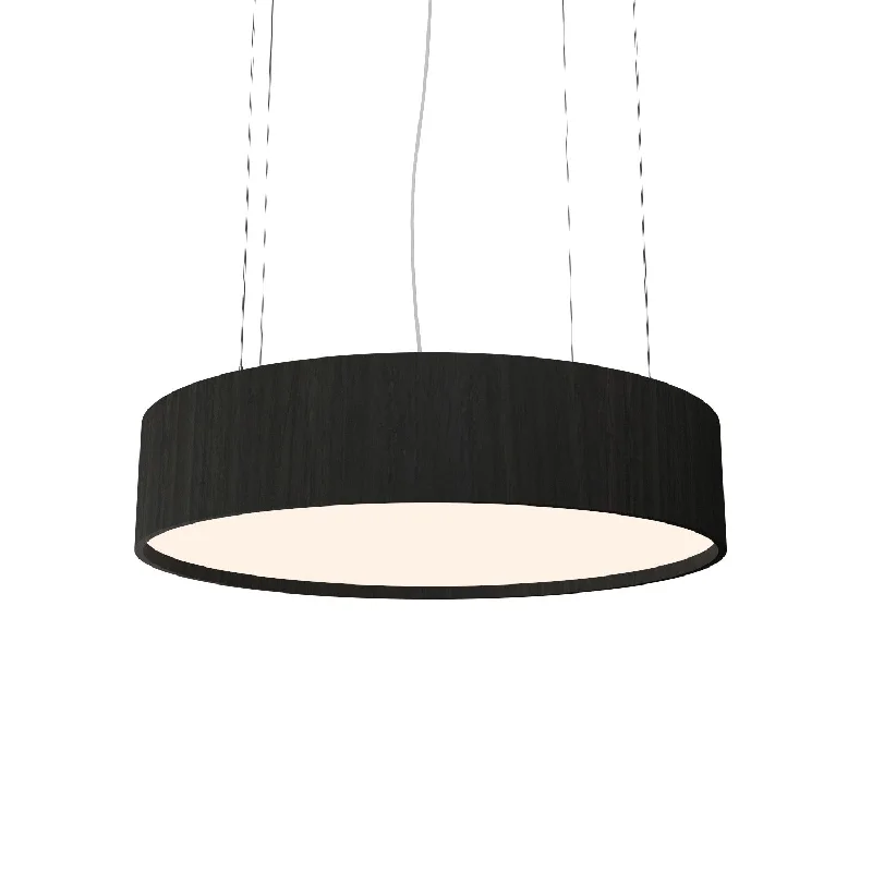 Crystal Ceiling Lights with High - Quality Swarovski CrystalsCrystal Ceiling Lights with High - Quality Swarovski CrystalsAccord Cylindrical 1039LED.44 Pendant Light - Charcoal