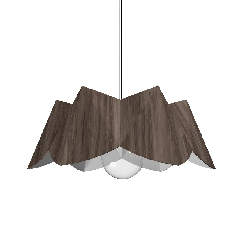 Metal Ceiling Lights in Brass, Copper, Stainless Steel, and IronMetal Ceiling Lights in Brass, Copper, Stainless Steel, and IronAccord Physalis 1283.18 Pendant Light - American Walnut Metal Ceiling Lights in Brass, Copper, Stainless Steel, and IronMetal Ceiling Lights in Brass, Copper, Stainless Steel, and IronAccord Physalis 1283.18 Pendant Light - American Walnut
