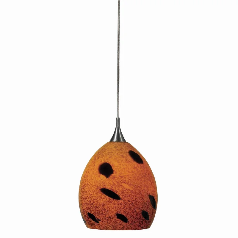 Japanese - Inspired Ceiling Lights with Shoji - Screen - like DiffusersJapanese - Inspired Ceiling Lights with Shoji - Screen - like DiffusersBenzara Spotted Amber Design Glass Shade Pendant Lighting with Canopy, Orange