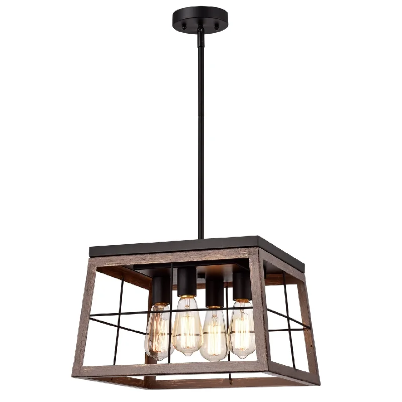 Steampunk Ceiling Lights with Gears, Cogs, and Brass AccentsSteampunk Ceiling Lights with Gears, Cogs, and Brass AccentsChloe Lighting CH2D013AW16-DP4 Ironclad Industrial 4 Light Ancient Wood Large Pendant Ceiling Fixture 16`` Wide