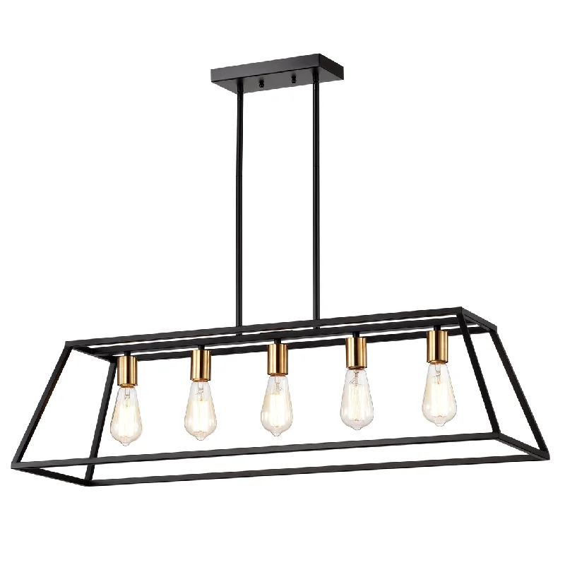Mid - Century Modern Ceiling Lights with Simple, Sleek LinesMid - Century Modern Ceiling Lights with Simple, Sleek LinesChloe Lighting CH2D008BK38-IL5 Ironclad Industrial 5 Light Textured Black Island Pendant Ceiling Fixture 38`` Wide Mid - Century Modern Ceiling Lights with Simple, Sleek LinesMid - Century Modern Ceiling Lights with Simple, Sleek LinesChloe Lighting CH2D008BK38-IL5 Ironclad Industrial 5 Light Textured Black Island Pendant Ceiling Fixture 38`` Wide