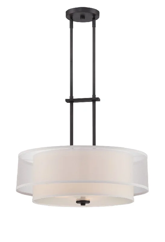 Art Deco Ceiling Lights with Geometric Patterns and Metallic FinishesArt Deco Ceiling Lights with Geometric Patterns and Metallic FinishesDesigners Fountain Fusion 86131-BBR Pendant Light - Biscayne Bronze