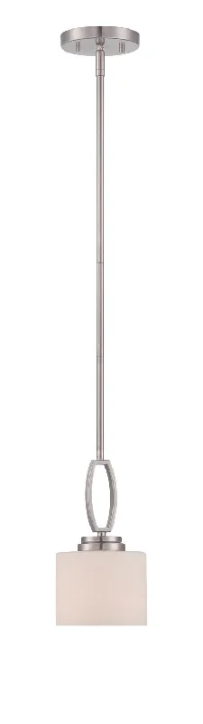Gothic Ceiling Lights with Dark Metalwork and Pointed ArchesGothic Ceiling Lights with Dark Metalwork and Pointed ArchesDesigners Fountain Axel 86230-SP Pendant Light - Satin Platinum