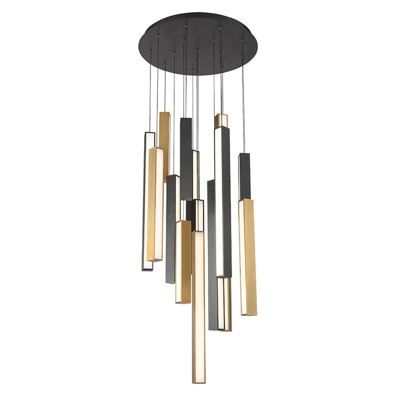 Tropical - Themed Ceiling Lights with Palm - Leaf Shapes and Rattan WrapsTropical - Themed Ceiling Lights with Palm - Leaf Shapes and Rattan WrapsModern Forms PD-64815R Chaos 15-lt 23" LED Pendant Tropical - Themed Ceiling Lights with Palm - Leaf Shapes and Rattan WrapsTropical - Themed Ceiling Lights with Palm - Leaf Shapes and Rattan WrapsModern Forms PD-64815R Chaos 15-lt 23" LED Pendant