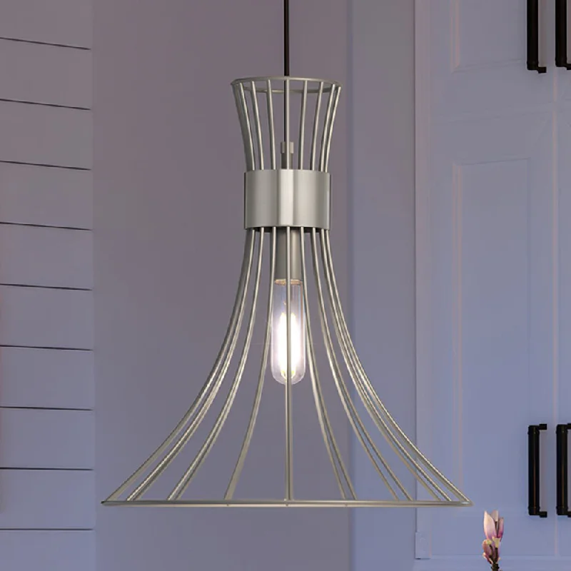 Contemporary Ceiling Lights with Unique, Abstract ShapesContemporary Ceiling Lights with Unique, Abstract ShapesUHP4351 Mid-Century Modern Pendant 16''H x 18''W, Burnished Nickel Finish, Tucson Collection Contemporary Ceiling Lights with Unique, Abstract ShapesContemporary Ceiling Lights with Unique, Abstract ShapesUHP4351 Mid-Century Modern Pendant 16''H x 18''W, Burnished Nickel Finish, Tucson Collection