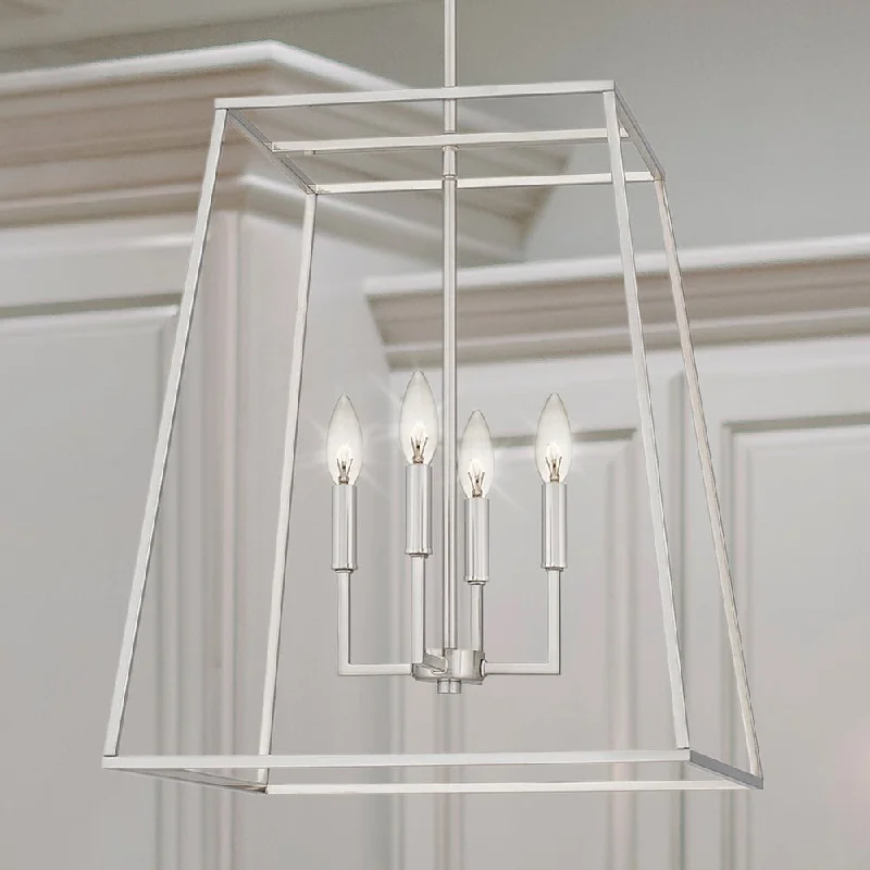 Metal Ceiling Lights in Brass, Copper, Stainless Steel, and IronMetal Ceiling Lights in Brass, Copper, Stainless Steel, and IronUQL4998 Transitional Indoor Pendant, 35.50''H x 18.00''W x 18.00''D, Brushed Nickel Finish, Keswick Collection Metal Ceiling Lights in Brass, Copper, Stainless Steel, and IronMetal Ceiling Lights in Brass, Copper, Stainless Steel, and IronUQL4998 Transitional Indoor Pendant, 35.50''H x 18.00''W x 18.00''D, Brushed Nickel Finish, Keswick Collection