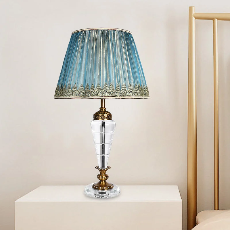 glass table lamps with a frosted surface for soft light diffusionglass table lamps with a frosted surface for soft light diffusionModernist Crystal Nightstand Lamp in Blue - Conical Reading Light for Bedroom glass table lamps with a frosted surface for soft light diffusionglass table lamps with a frosted surface for soft light diffusionModernist Crystal Nightstand Lamp in Blue - Conical Reading Light for Bedroom