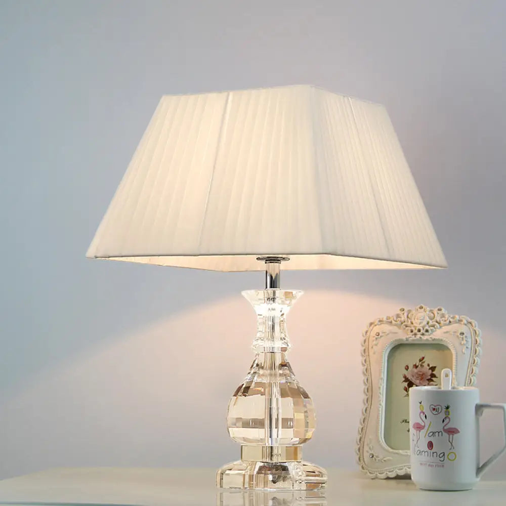 fabric table lamps with a linen shade for a relaxed and breathable lookfabric table lamps with a linen shade for a relaxed and breathable lookModernist Hand-Cut Crystal Small Table Lamp in White"
(1 Head Vase Shape, Desk Light) fabric table lamps with a linen shade for a relaxed and breathable lookfabric table lamps with a linen shade for a relaxed and breathable lookModernist Hand-Cut Crystal Small Table Lamp in White"
(1 Head Vase Shape, Desk Light)