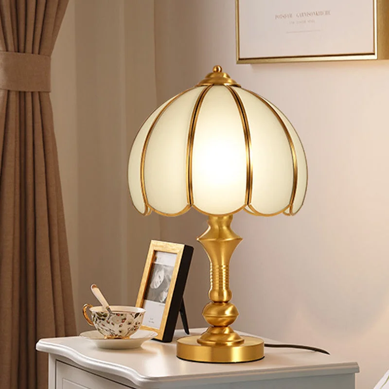 rustic farmhouse table lamps for cozy kitchensrustic farmhouse table lamps for cozy kitchensTraditional Brass Table Lamp with Scalloped Dome White Glass Shade rustic farmhouse table lamps for cozy kitchensrustic farmhouse table lamps for cozy kitchensTraditional Brass Table Lamp with Scalloped Dome White Glass Shade
