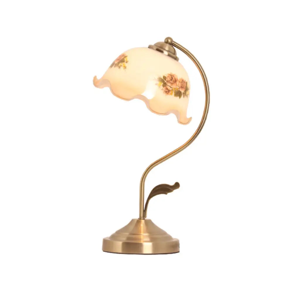 coastal style table lamps with nautical elements for beach housescoastal style table lamps with nautical elements for beach housesKorean Garden Metal 1-Bulb Brass Gooseneck Nightstand Lamp with Flower Glass Shade coastal style table lamps with nautical elements for beach housescoastal style table lamps with nautical elements for beach housesKorean Garden Metal 1-Bulb Brass Gooseneck Nightstand Lamp with Flower Glass Shade