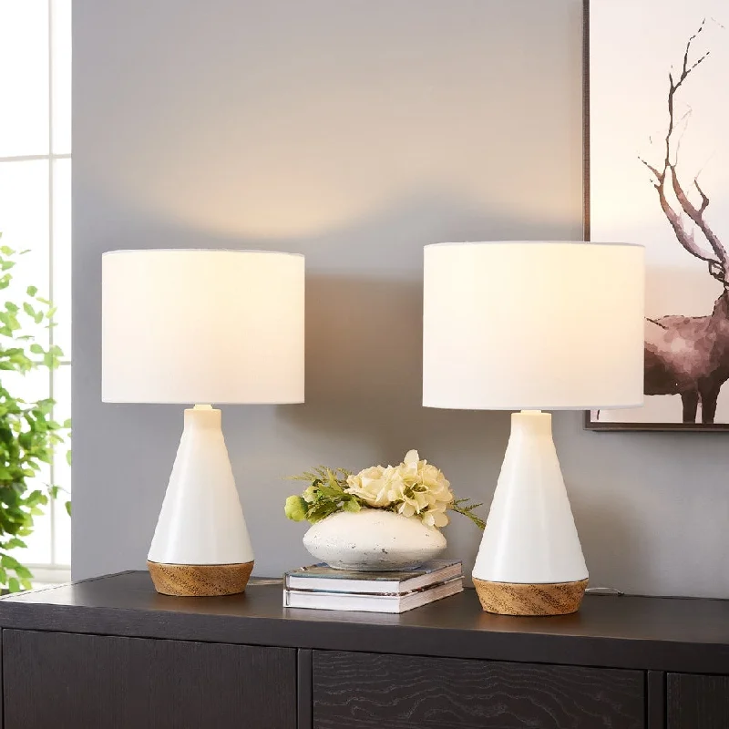 White and Light Wood Grain