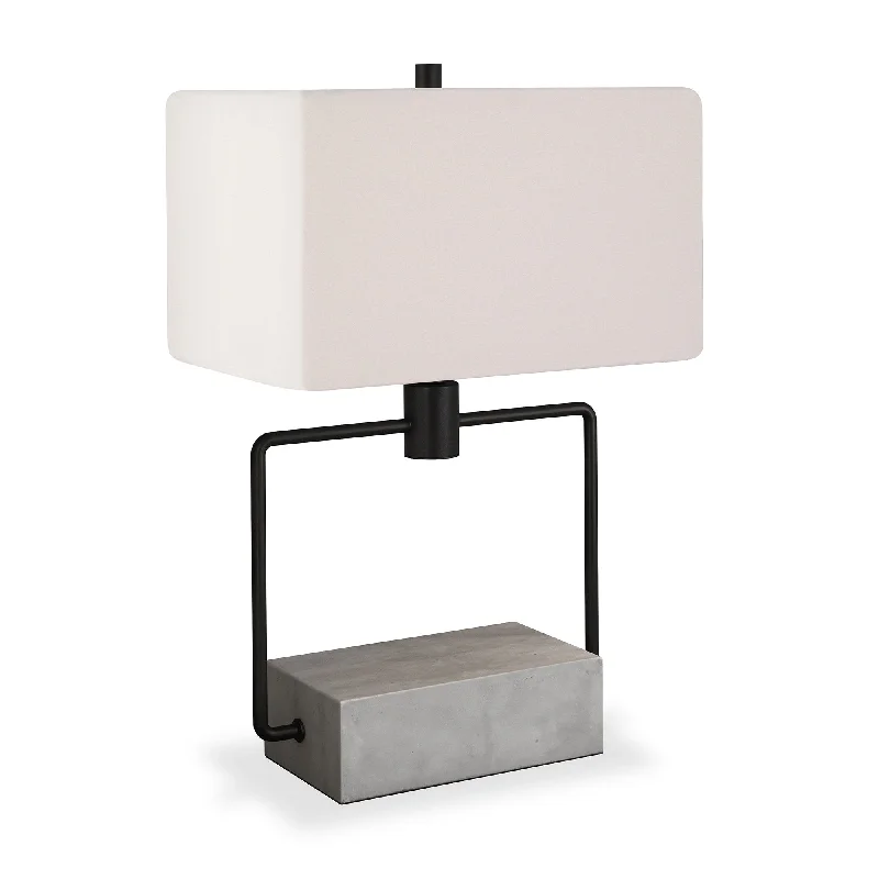 rustic farmhouse table lamps for cozy kitchensrustic farmhouse table lamps for cozy kitchensHomeRoots 22" Gray and Black Mod Table Lamp With White Rectangular Shade - 14 rustic farmhouse table lamps for cozy kitchensrustic farmhouse table lamps for cozy kitchensHomeRoots 22" Gray and Black Mod Table Lamp With White Rectangular Shade - 14