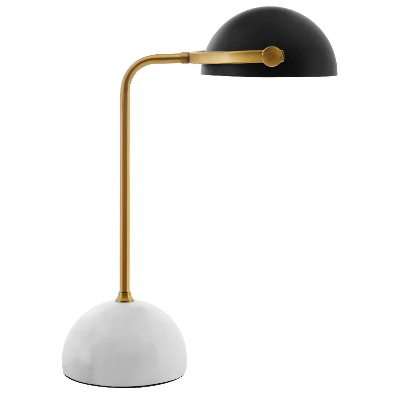 gothic style table lamps with dark finishes for a mysterious lookgothic style table lamps with dark finishes for a mysterious lookModway Convey Bronze and White Marble Table Lamp