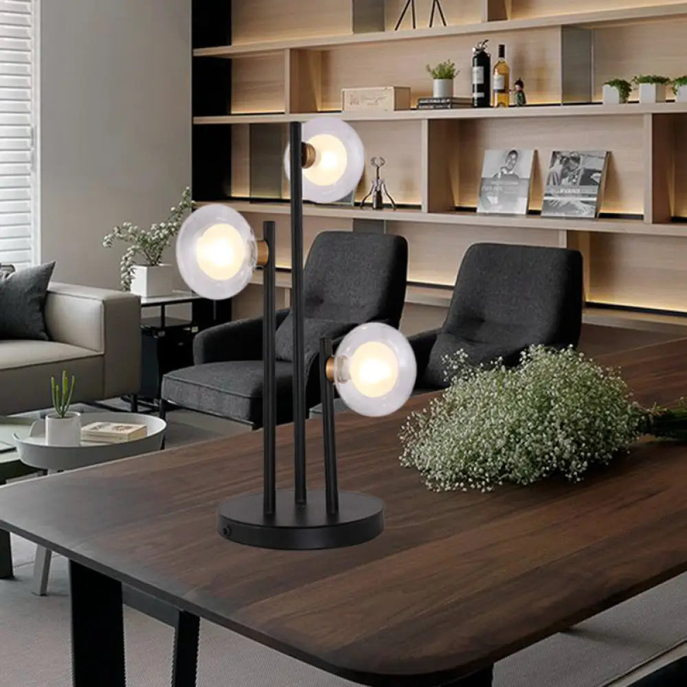 crystal table lamps with dazzling prisms for a glamorous effectcrystal table lamps with dazzling prisms for a glamorous effectModern Black Clear Glass LED Night Lamp- 3 Heads for Bedroom Night Table crystal table lamps with dazzling prisms for a glamorous effectcrystal table lamps with dazzling prisms for a glamorous effectModern Black Clear Glass LED Night Lamp- 3 Heads for Bedroom Night Table