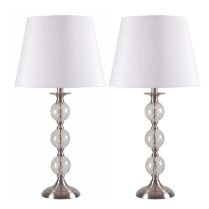 bohemian table lamps with colorful patterns for eclectic bedroomsbohemian table lamps with colorful patterns for eclectic bedroomsSabina 1-light Brushed Steel Table Lamps (Set of 2) bohemian table lamps with colorful patterns for eclectic bedroomsbohemian table lamps with colorful patterns for eclectic bedroomsSabina 1-light Brushed Steel Table Lamps (Set of 2)