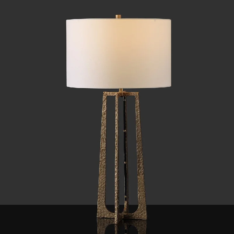 Antique Brass/White