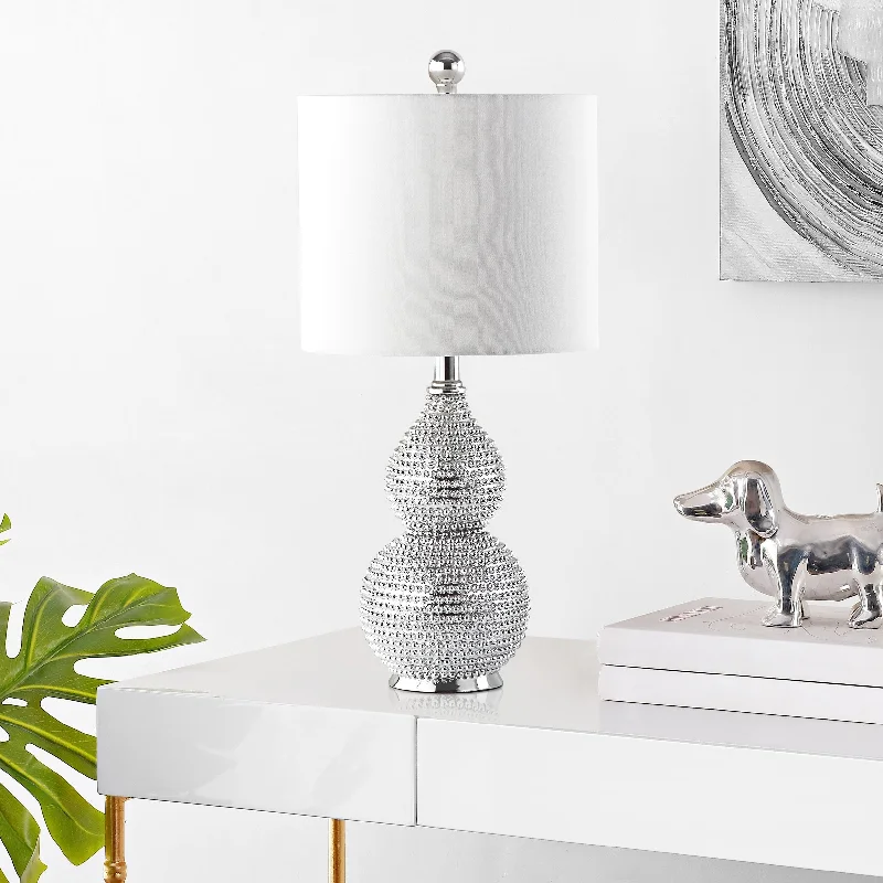 glass table lamps with a frosted surface for soft light diffusionglass table lamps with a frosted surface for soft light diffusionSAFAVIEH Lighting Bengisu 20-inch Chrome LED Table Lamp - 10"x10"x20" - 10Wx10Dx20H glass table lamps with a frosted surface for soft light diffusionglass table lamps with a frosted surface for soft light diffusionSAFAVIEH Lighting Bengisu 20-inch Chrome LED Table Lamp - 10"x10"x20" - 10Wx10Dx20H