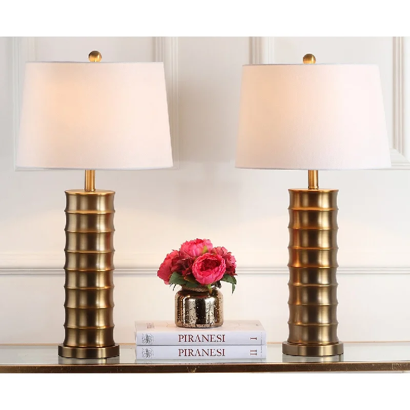 metal table lamps with a matte black finish for a sleek appearancemetal table lamps with a matte black finish for a sleek appearanceSAFAVIEH Lighting Christell 28.5-inch Brass Column Gold Table Lamp (Set of 2) - 15Wx15Dx29H metal table lamps with a matte black finish for a sleek appearancemetal table lamps with a matte black finish for a sleek appearanceSAFAVIEH Lighting Christell 28.5-inch Brass Column Gold Table Lamp (Set of 2) - 15Wx15Dx29H