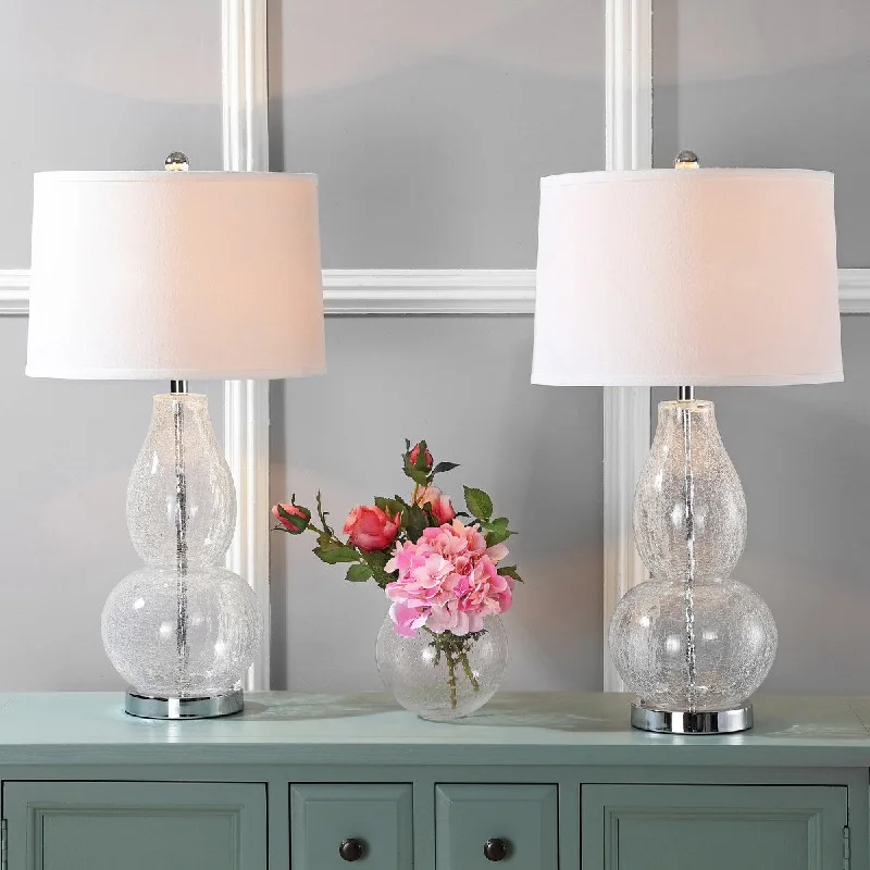 wooden table lamps with natural grain for a warm and organic feelwooden table lamps with natural grain for a warm and organic feelSAFAVIEH Lighting Larissa 28.5 Inch Clear Crackle Double Gourd Lamp (Set of 2) wooden table lamps with natural grain for a warm and organic feelwooden table lamps with natural grain for a warm and organic feelSAFAVIEH Lighting Larissa 28.5 Inch Clear Crackle Double Gourd Lamp (Set of 2)