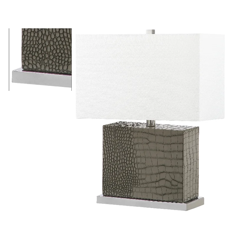 coastal style table lamps with nautical elements for beach housescoastal style table lamps with nautical elements for beach housesSAFAVIEH Lighting Rocio 21-inch Faux Alligator Grey Table Lamp - 15"x8"x20.5" - 15Wx8Dx21H coastal style table lamps with nautical elements for beach housescoastal style table lamps with nautical elements for beach housesSAFAVIEH Lighting Rocio 21-inch Faux Alligator Grey Table Lamp - 15"x8"x20.5" - 15Wx8Dx21H