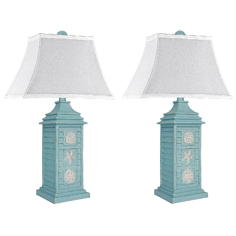 Light Blue / White