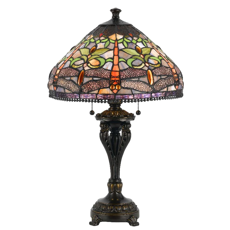 asian inspired table lamps with bamboo accents for a zen atmosphereasian inspired table lamps with bamboo accents for a zen atmosphereTiffany Table Lamp With Metal Body And Dragonfly Design Shade, Multicolor By Benzara