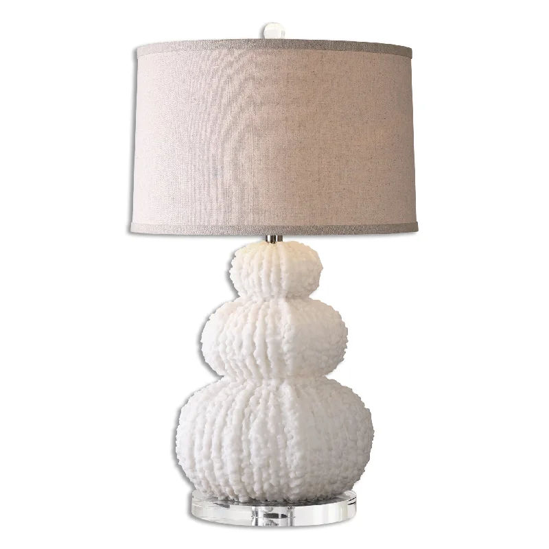gothic style table lamps with dark finishes for a mysterious lookgothic style table lamps with dark finishes for a mysterious lookUttermost 26671 Fontanne Shell Ivory Table LampFontanne